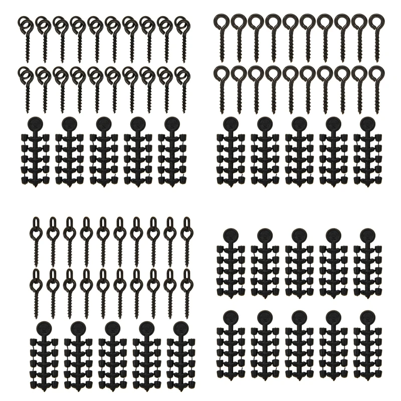 Carp Fishing Tackle Kit Reusable Bait Screws Fishing Lure Rigs Fishing Hook Stopper Bead Carp Fishing Tackle Drop Shipping
Carp Fishing Tackle Kit Reusable Bait Screws Fishing Lure Rigs Fishing Hook Stopper Bead Carp Fishing Tackle Drop Shipping