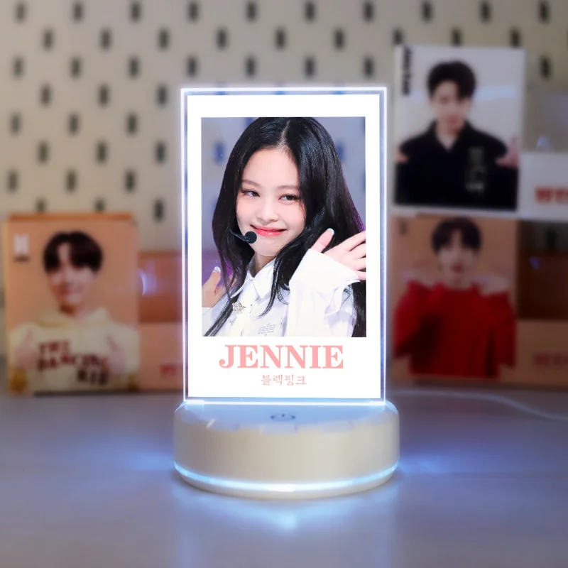 Kpop Merch JENNIE JISOO ROSE LISA Acrylic 3D Lamps Decorative Desktop Bedside Night Lights for Bedroom Neon Sign Home Decor Gift
Kpop Merch JENNIE JISOO ROSE LISA Acrylic 3D Lamps Decorative Desktop Bedside Night Lights for Bedroom Neon Sign Home Decor Gift