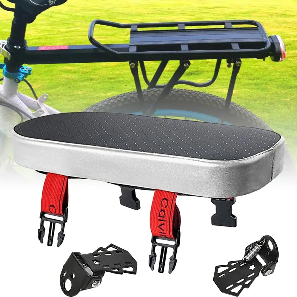 Faux Leather 1 Set Practical Anti Rust Bike Rear Cushion Footrest Thickened Bike Rear Cushion Footrest Comfortable for Riding
Faux Leather 1 Set Practical Anti Rust Bike Rear Cushion Footrest Thickened Bike Rear Cushion Footrest Comfortable for Riding