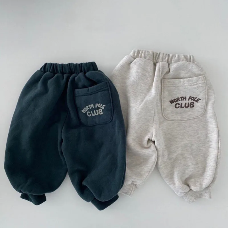 Autumn Winter Children Plus Fleece Thicken Letter Harem Pants Boy Kid Retroloose Sports Pants Girl Baby Cotton Fashion Trousers
Autumn Winter Children Plus Fleece Thicken Letter Harem Pants Boy Kid Retroloose Sports Pants Girl Baby Cotton Fashion Trousers