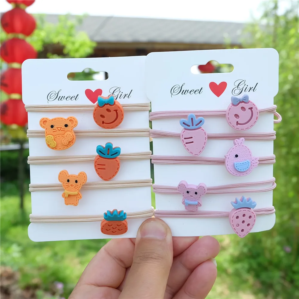 Cartoon Animal Hair Ropes For Girls Women Color Fruit Hair Tie Children Ponytail Holder Rubber Bands Fashion Hair Accessories
Cartoon Animal Hair Ropes For Girls Women Color Fruit Hair Tie Children Ponytail Holder Rubber Bands Fashion Hair Accessories