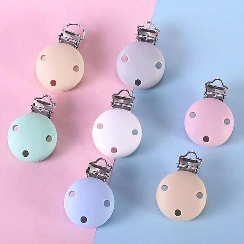 Round Silicone Pacifier Clip Baby Pacifier Clips BPA Free Food Grade Silicone DIY Teether Chain Accessories Baby Toys
Round Silicone Pacifier Clip Baby Pacifier Clips BPA Free Food Grade Silicone DIY Teether Chain Accessories Baby Toys