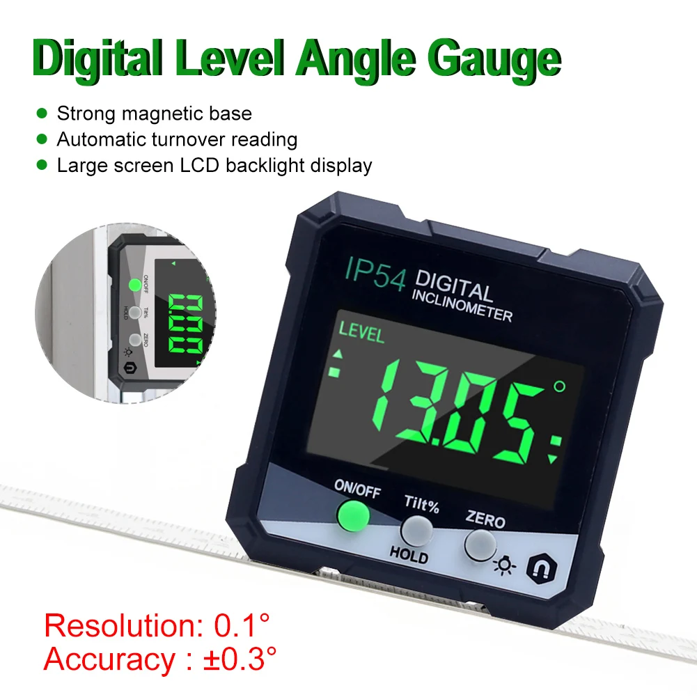 Digital Level Angle Gauge 360° Mini Measuring Inclinometer With Magnetic Base Electronic Universal Bevel Protractor транспортир
Digital Level Angle Gauge 360° Mini Measuring Inclinometer With Magnetic Base Electronic Universal Bevel Protractor транспортир