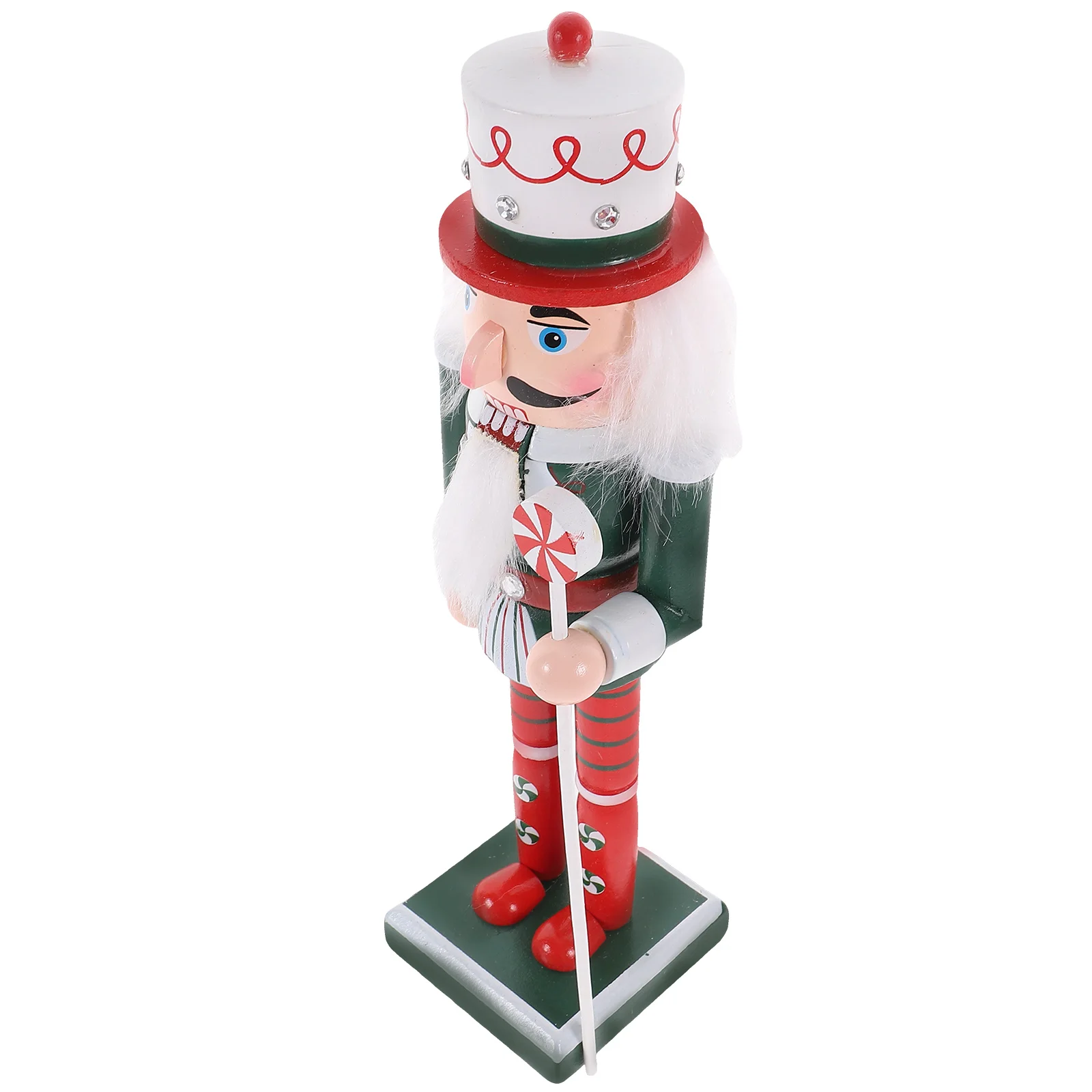Wooden Christmas Nutcracker Figures Nutcracker Peppermint Soldier Statue Traditional Gingerbread Nutcracker Puppet Doll Toy
Wooden Christmas Nutcracker Figures Nutcracker Peppermint Soldier Statue Traditional Gingerbread Nutcracker Puppet Doll Toy
