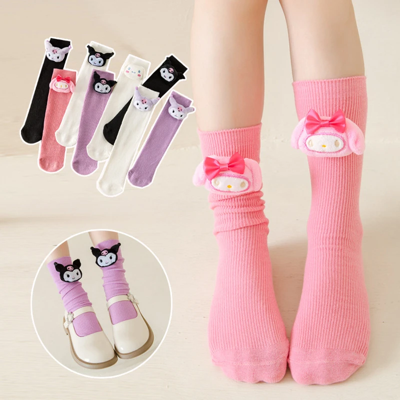 Kuromi Sanrio My Melody Cinnamoroll Socks Anime Kawaii Children's Socks Cute Cartoon Autumn Winter Cotton Stockings Ventilate
Kuromi Sanrio My Melody Cinnamoroll Socks Anime Kawaii Children's Socks Cute Cartoon Autumn Winter Cotton Stockings Ventilate