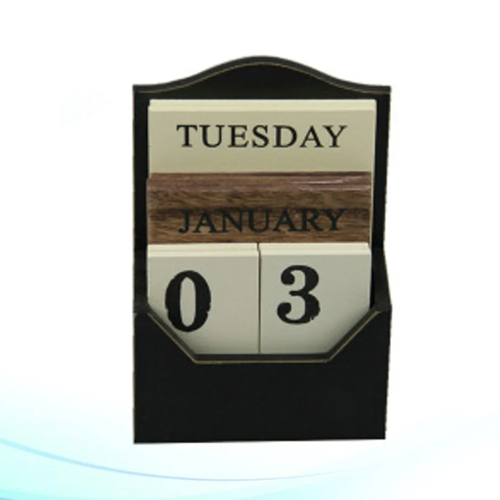 Black Wooden Calendar Desktop Calendar Vintage Perpetual Wood Calendar Block Office Home Decor Reusable Table Diy Planner
Black Wooden Calendar Desktop Calendar Vintage Perpetual Wood Calendar Block Office Home Decor Reusable Table Diy Planner
