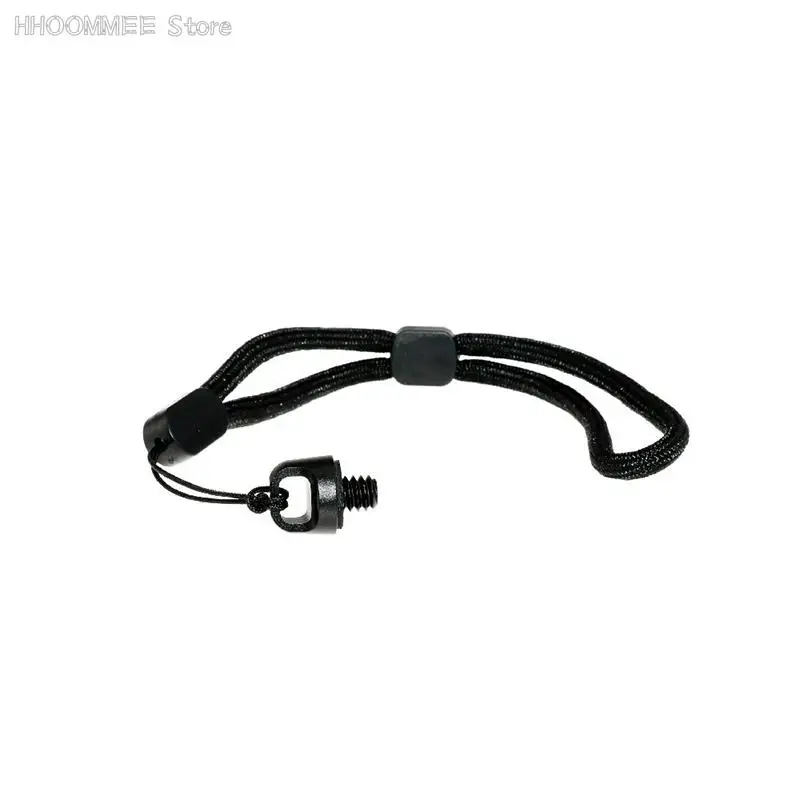 

1/4 Inch Handle Camera Screw 1/4" D Ring Adapter w 14cm Adjustable Hand Wristband Lanyard Strap Sling for Tripod Photo Studio 1x