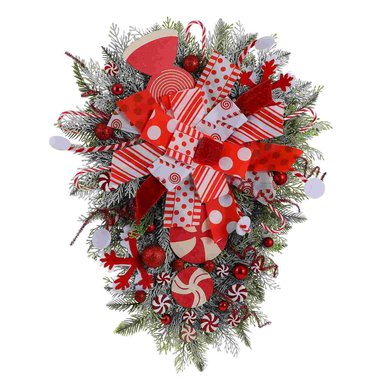 Christmas Wreath Christmas Door Decor Christmas Tree Pendant Christmas Party Favors Inverted Tree Door Hanging Candy Wall Decor
Christmas Wreath Christmas Door Decor Christmas Tree Pendant Christmas Party Favors Inverted Tree Door Hanging Candy Wall Decor