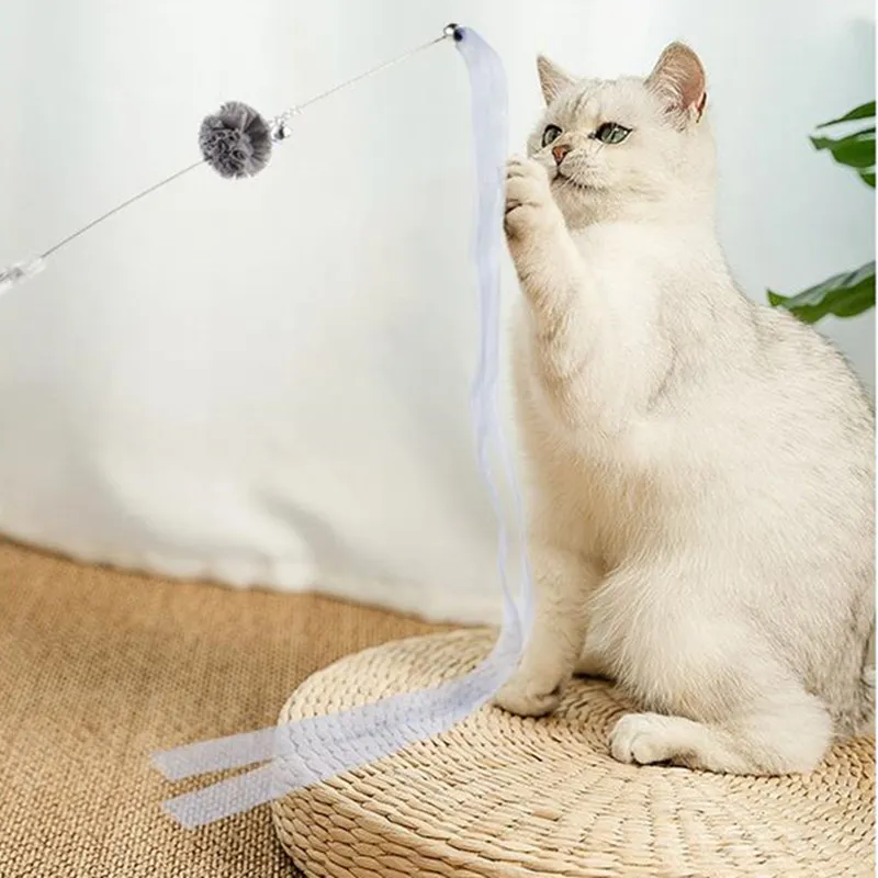 Cat Toy Funny Cats Toys Ribbon Tassel Interactive Cat Toy Teaser Self Hi Steel Wire Toys for Cats Bite Scratch Ball Pet Supplies
Cat Toy Funny Cats Toys Ribbon Tassel Interactive Cat Toy Teaser Self Hi Steel Wire Toys for Cats Bite Scratch Ball Pet Supplies