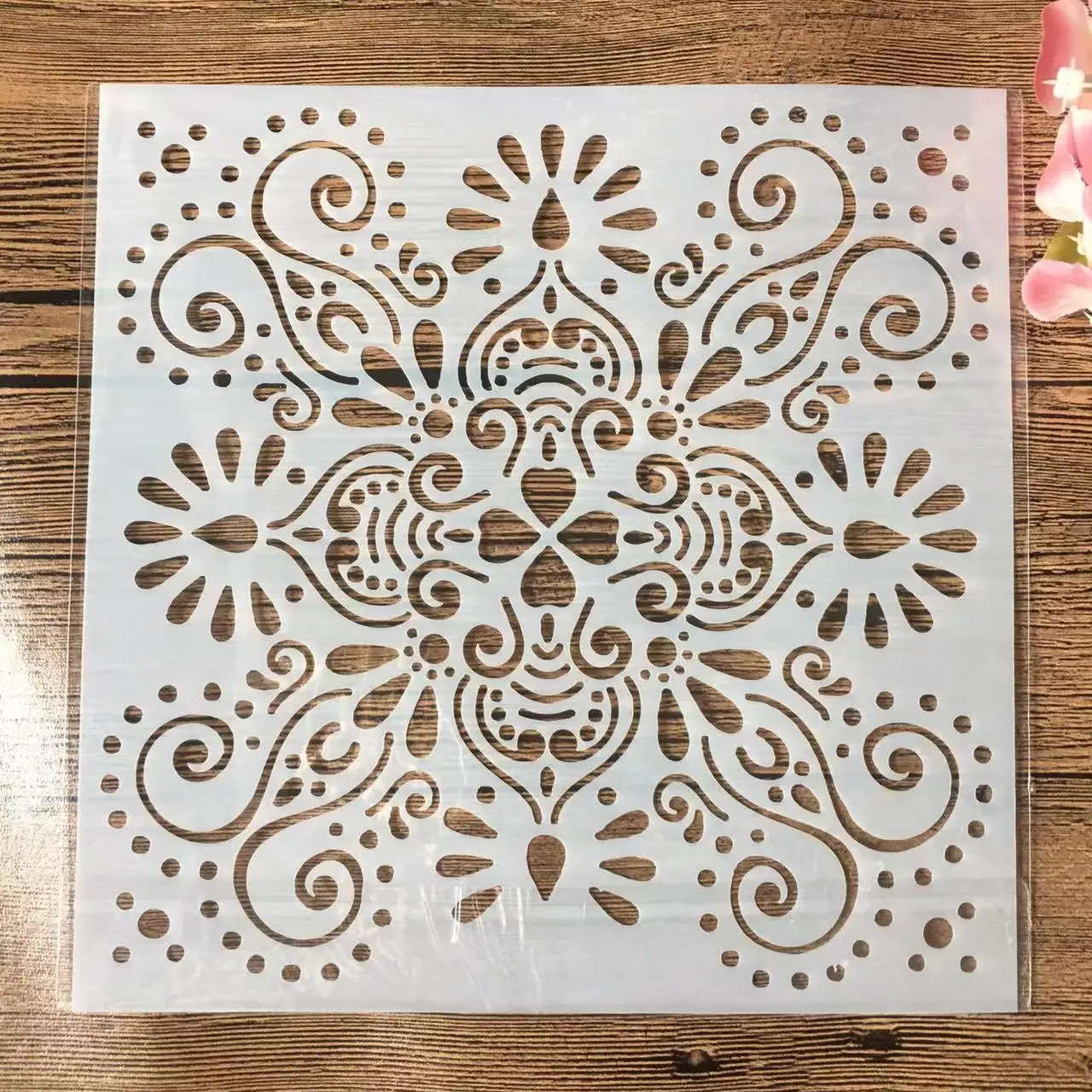 20*20cm Geometry Mandala Floral DIY Layering Stencils Wall Painting Scrapbook Coloring Embossing Album Decorative Template
20*20cm Geometry Mandala Floral DIY Layering Stencils Wall Painting Scrapbook Coloring Embossing Album Decorative Template