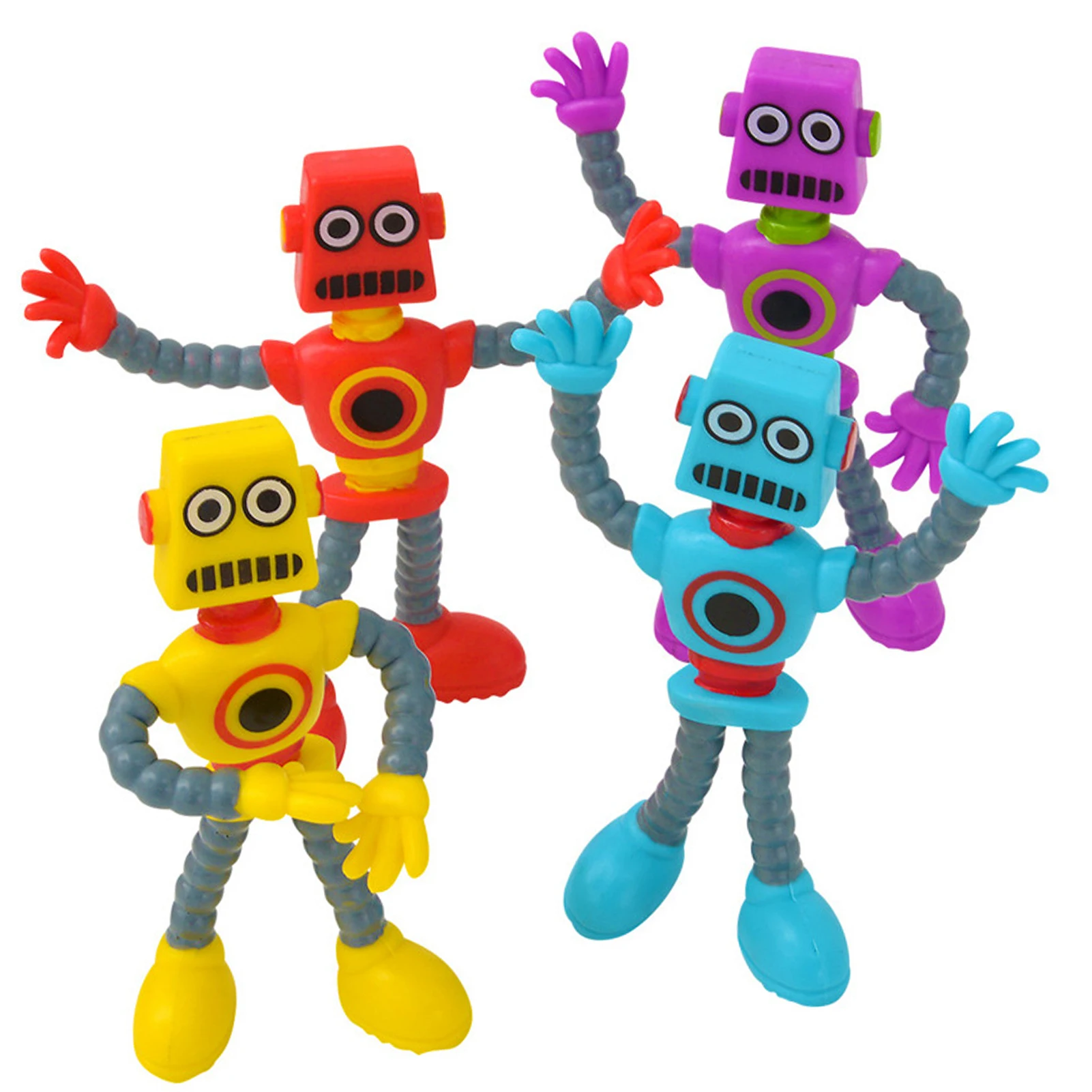 1Pc Flexible Bendable Figures Robot Toys Kids Boys Cool Stuff Cute Things Funny Gift Twisted and Deformed Doll Toys for Children
1Pc Flexible Bendable Figures Robot Toys Kids Boys Cool Stuff Cute Things Funny Gift Twisted and Deformed Doll Toys for Children