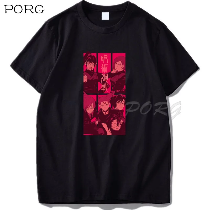 Jujutsu Kaisen Girls Streetwear Anime Print Aesthetic Male T-shirt Harajuka O-neck Oversize Hip Hop Casual Tees Gothic Clothes
Jujutsu Kaisen Girls Streetwear Anime Print Aesthetic Male T-shirt Harajuka O-neck Oversize Hip Hop Casual Tees Gothic Clothes