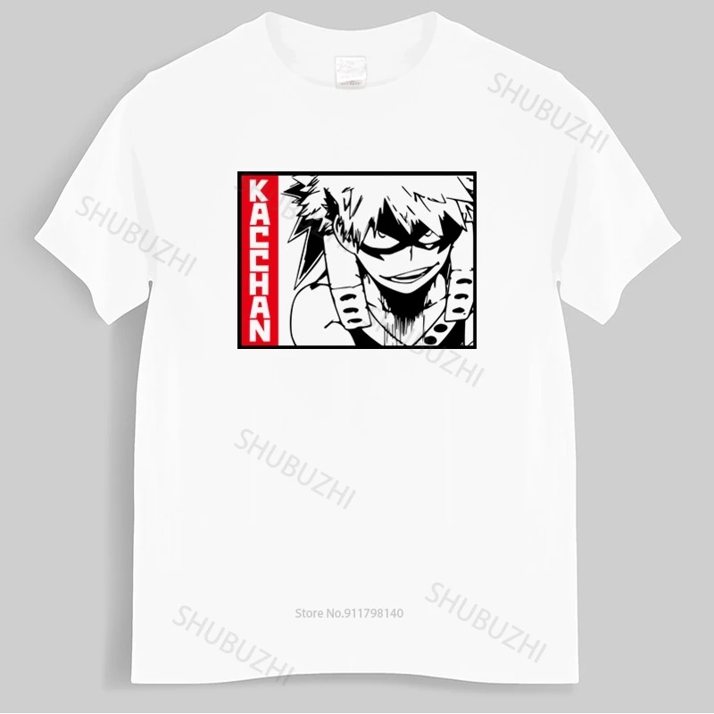 New Arrived Mens t shirt My Hero Academia T Shirt for Men Kacchan Katsuki Bakugou Homme Black T-shirt euro size
New Arrived Mens t shirt My Hero Academia T Shirt for Men Kacchan Katsuki Bakugou Homme Black T-shirt euro size