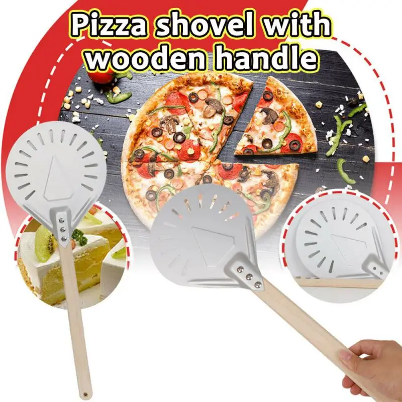7 Inch Round Wooden Handle Small Round Shovel Household Flip Pizza Transfer Shovel Thickened Pizza Utensils
7 Inch Round Wooden Handle Small Round Shovel Household Flip Pizza Transfer Shovel Thickened Pizza Utensils