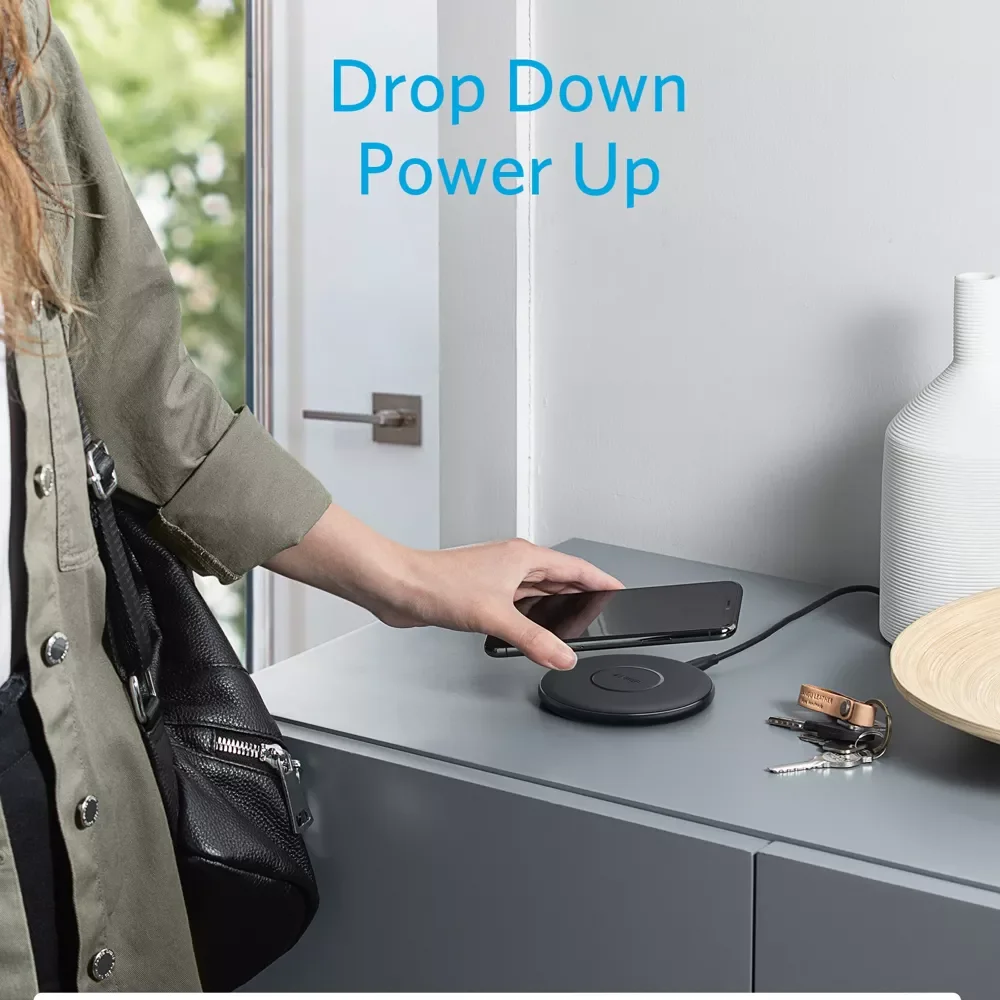 2023 An-ker Wireless Charger PowerWave Pad Qi-Certified 10W Max for iPhone 11 iPhone 12 AirPods Galaxy S20 wireless charging pa
2023 An-ker Wireless Charger PowerWave Pad Qi-Certified 10W Max for iPhone 11 iPhone 12 AirPods Galaxy S20 wireless charging pa