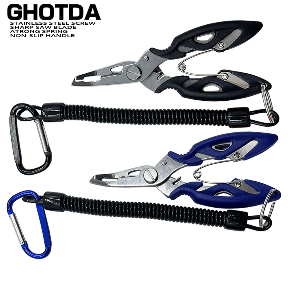 Stainless Steel Fishing Pliers Braid line Cutters Crimper Hook Remover Saltwater Resistant Fishing Gear Tool
Stainless Steel Fishing Pliers Braid line Cutters Crimper Hook Remover Saltwater Resistant Fishing Gear Tool