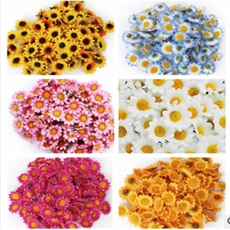 100Pcs 4cm Artificial Flowers White Daisy With Yellow Center Silk Cloth Flower for Wedding Party Home Decoration DIY Scrapbook
100Pcs 4cm Artificial Flowers White Daisy With Yellow Center Silk Cloth Flower for Wedding Party Home Decoration DIY Scrapbook