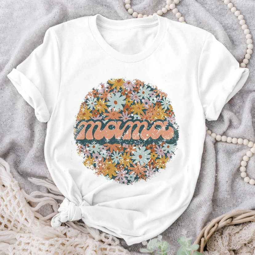 Floral T-Shirts Women Flowers Summer Fashion Mama Mom Mother Kawaii Clothes Graphic Tshirt Tops Tshirt Femme Female Tee T-Shirt
Floral T-Shirts Women Flowers Summer Fashion Mama Mom Mother Kawaii Clothes Graphic Tshirt Tops Tshirt Femme Female Tee T-Shirt