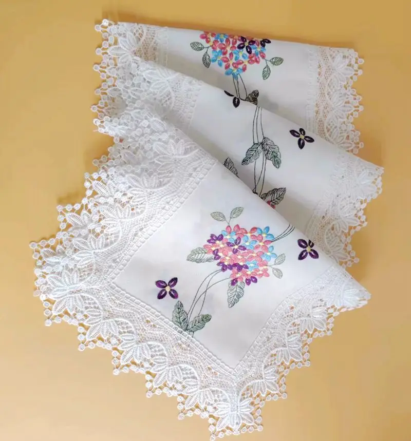 Rattan Flower Lace Table Flag Luxury Table Runner Lace Decoration Accessory Party Wedding Decoration Table Art
Rattan Flower Lace Table Flag Luxury Table Runner Lace Decoration Accessory Party Wedding Decoration Table Art