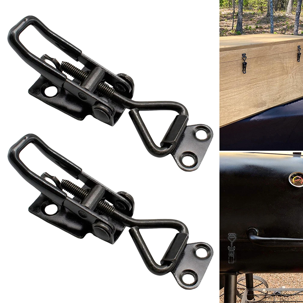 Parts Toggle Clamp 396lbs Accessories Adjustable Black Fittings For Cabinets Hasp Catch Clip High Carbon Steel
Parts Toggle Clamp 396lbs Accessories Adjustable Black Fittings For Cabinets Hasp Catch Clip High Carbon Steel