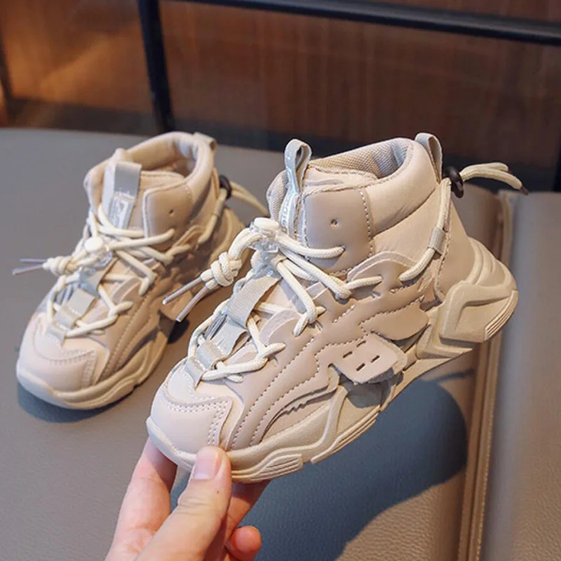 Подростковая детская спортивная обувь с высоким верхом, массивные кроссовки для мальчиков и девочек, детская обувь для бега, школьная обувь для тенниса, обувь для весны и осени
Подростковая детская спортивная обувь с высоким верхом, массивные кроссовки для мальчиков и девочек, детская обувь для бега, школьная обувь для тенниса, обувь для весны и осени