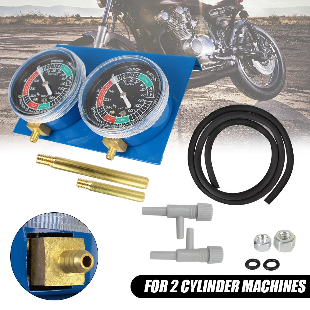 Vacuum Balancer Gauge Cylinder Carburetor Synchronizer Tool W/Hose Set Motorbike Accessory for Motorcycle Honda/Suzuki
Vacuum Balancer Gauge Cylinder Carburetor Synchronizer Tool W/Hose Set Motorbike Accessory for Motorcycle Honda/Suzuki