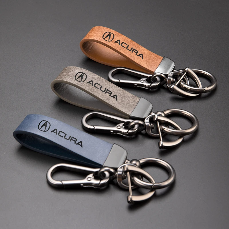 Leather Key Chain Ring Keyring Horseshoe Buckle For Acura Integra TL TLX ILX RL NSX ZDX MDX RDX TSX Car Key Ring Chain Gift Part
Leather Key Chain Ring Keyring Horseshoe Buckle For Acura Integra TL TLX ILX RL NSX ZDX MDX RDX TSX Car Key Ring Chain Gift Part