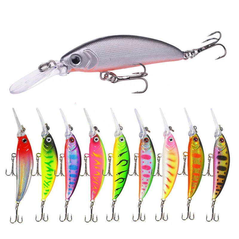 Quality Minnow Fishing Lure 7cm 5.7g 3D Eyes Artificial Plastic Hard Bait Slowly Sinking Jig Wobbler Crankbait Pesca Tackle
Quality Minnow Fishing Lure 7cm 5.7g 3D Eyes Artificial Plastic Hard Bait Slowly Sinking Jig Wobbler Crankbait Pesca Tackle