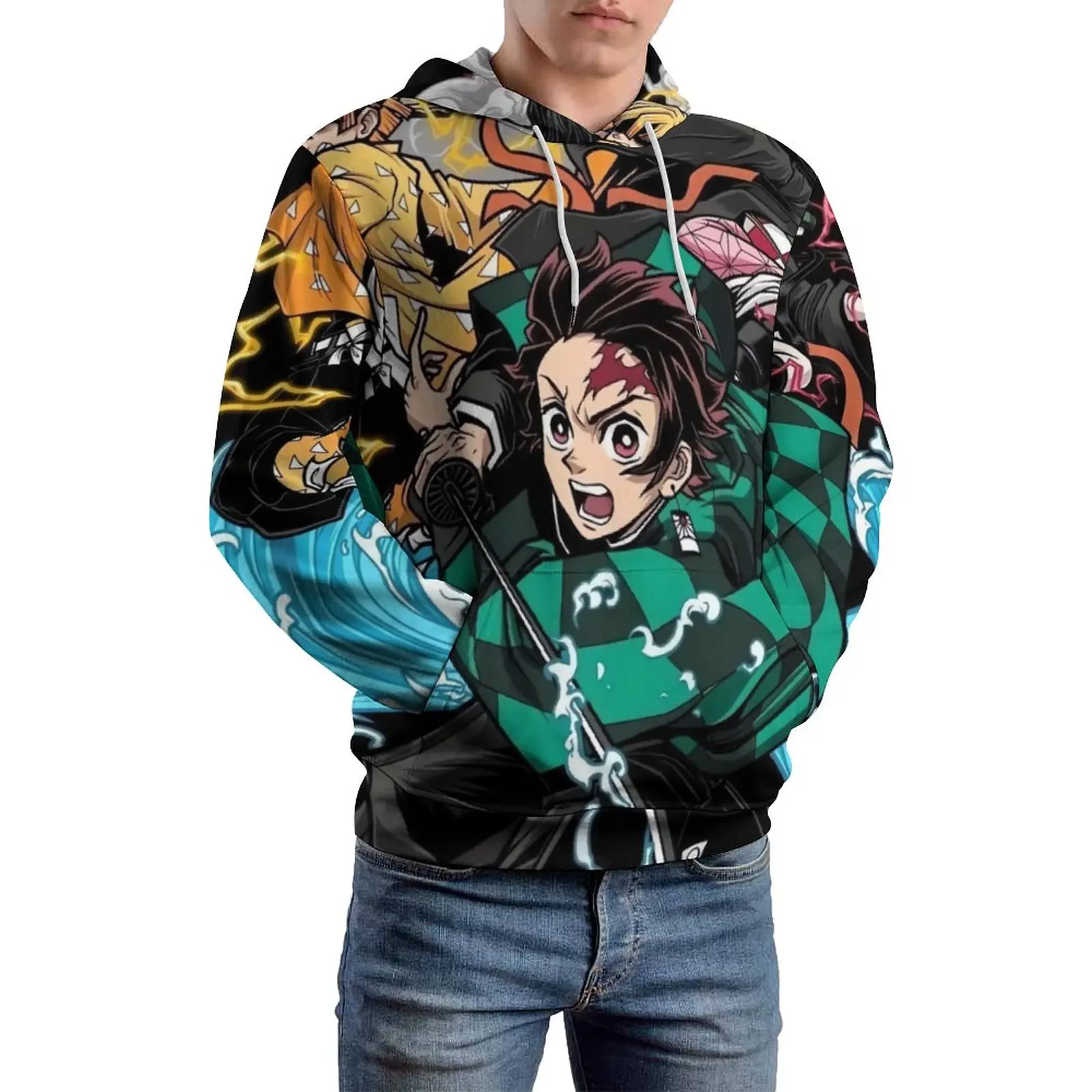 Demon Slayer Anime Casual Hoodies Kimetsu No Yaiba Street Style Hoodie Men Long Sleeve Kawaii Print Hooded Sweatshirts Plus Size
Demon Slayer Anime Casual Hoodies Kimetsu No Yaiba Street Style Hoodie Men Long Sleeve Kawaii Print Hooded Sweatshirts Plus Size