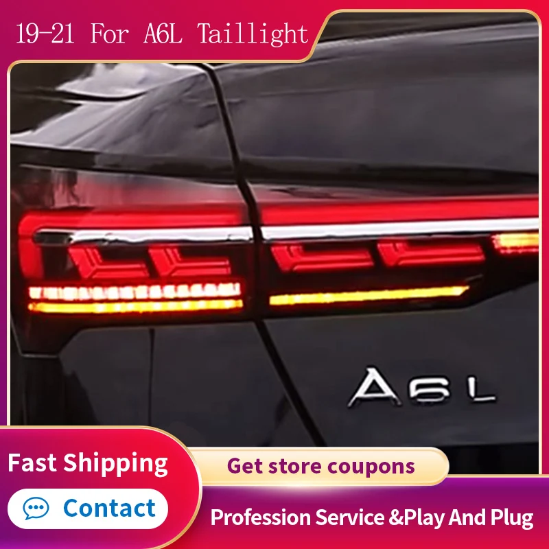 For 2019-2021 Audi A6L Car Trunk Trim Strip upgrade A8L through-type taillights Conversion Streamer LED Through Tail Lamp Extra
For 2019-2021 Audi A6L Car Trunk Trim Strip upgrade A8L through-type taillights Conversion Streamer LED Through Tail Lamp Extra