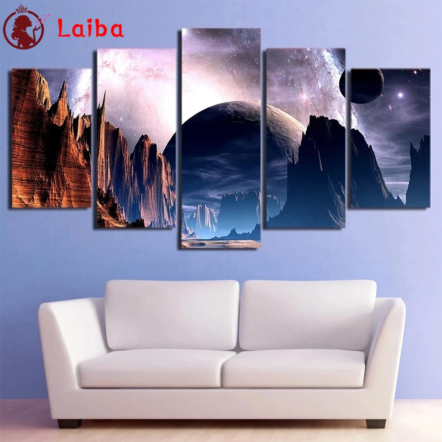 Diamond Embroidery nature landscape mountains planet Full Square round Diamond Mosaic Art Painting Cross Stitch Wall Decor 5pcs
Diamond Embroidery nature landscape mountains planet Full Square round Diamond Mosaic Art Painting Cross Stitch Wall Decor 5pcs