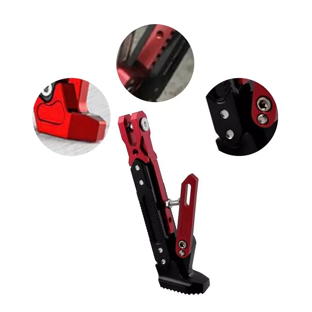 Universal Motorcycle Adjustable Kickstand Foot Brace CNC Motorcycle Parking Leg Foot Side Support Stand
Universal Motorcycle Adjustable Kickstand Foot Brace CNC Motorcycle Parking Leg Foot Side Support Stand