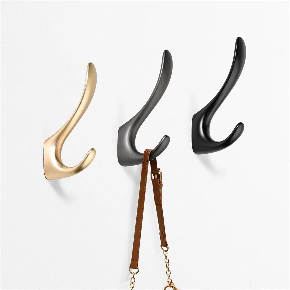 Adhesive Wall Clothes Hook Zinc Alloy Modern Hallway Furniture Hardware Accessories Multifunctional Robe Hooks For Hanging
Adhesive Wall Clothes Hook Zinc Alloy Modern Hallway Furniture Hardware Accessories Multifunctional Robe Hooks For Hanging