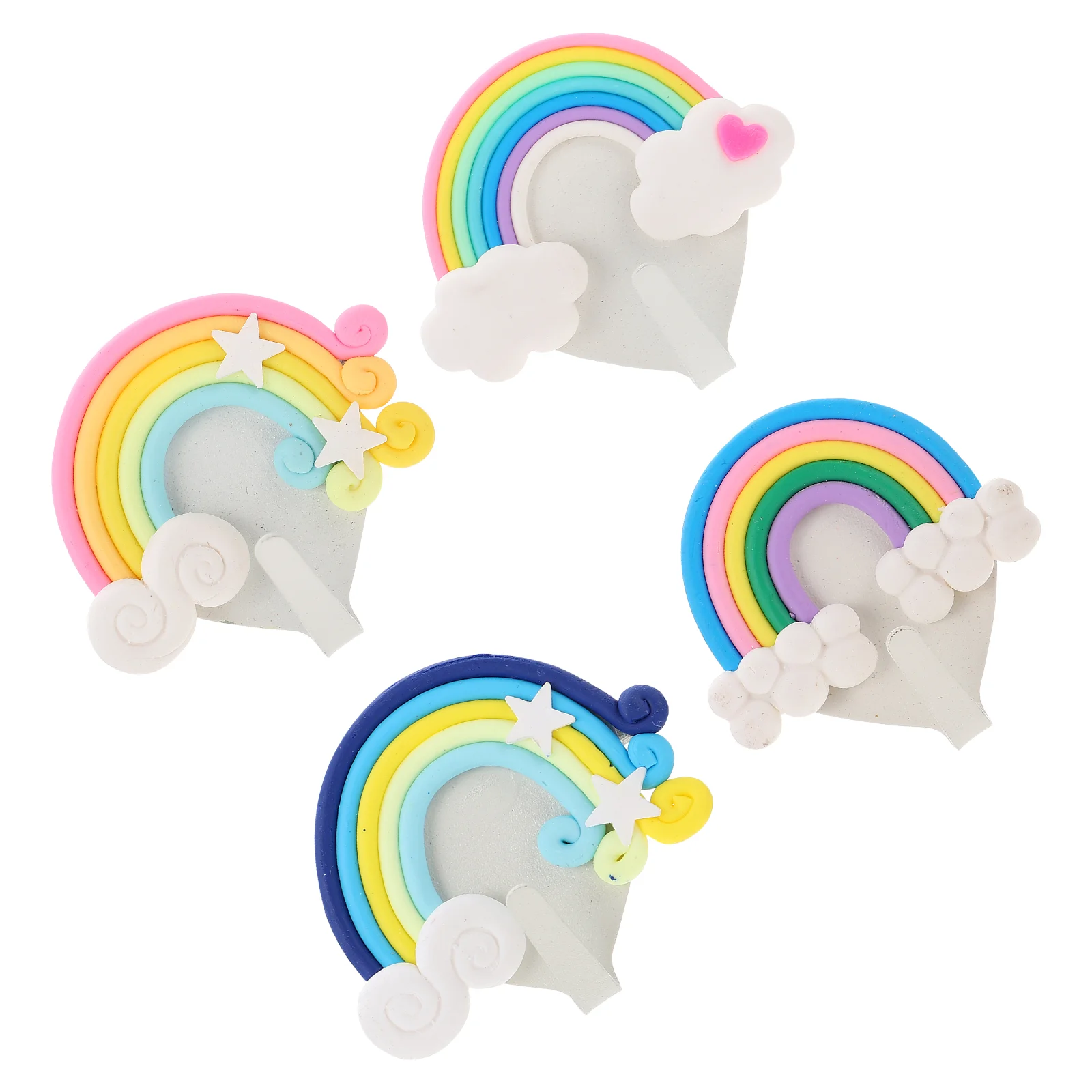 Hooks Wall Hook Rainbow Hanger Key Coat Decorative Mounted Towel Kids Holder Adhesive Hangers Clothes Cloud Bathroom Hanging
Hooks Wall Hook Rainbow Hanger Key Coat Decorative Mounted Towel Kids Holder Adhesive Hangers Clothes Cloud Bathroom Hanging