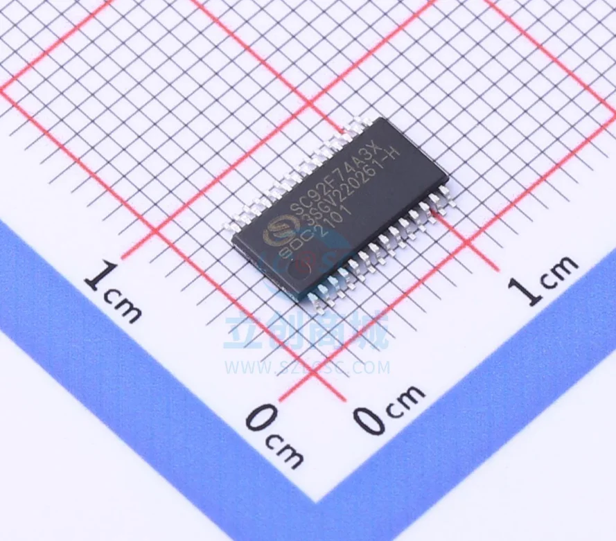 SC92F74A3X28U Package SSOP-28 New Original Genuine Microcontroller IC Chip (MCU/MPU/SOC)
SC92F74A3X28U Package SSOP-28 New Original Genuine Microcontroller IC Chip (MCU/MPU/SOC)