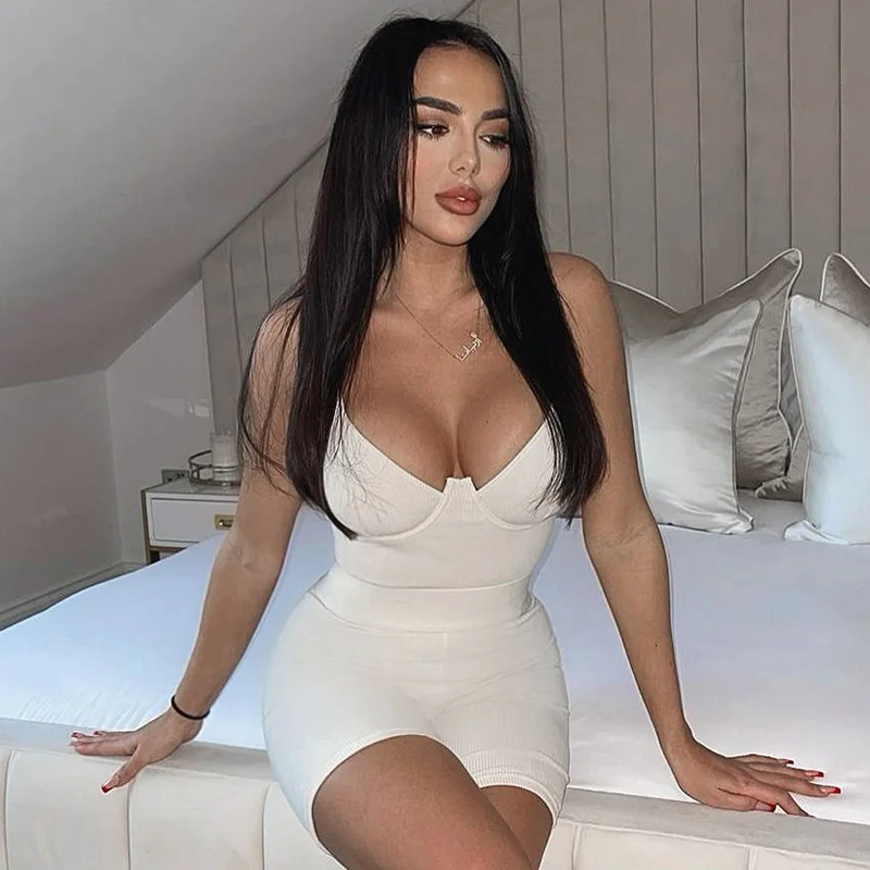 Inwoman Spring Fall Halter Ribbed Slim Blue White Shorts Pants Sets Strapless Elastic Waist Sexy Two Piece Set For Womens 2022
Inwoman Spring Fall Halter Ribbed Slim Blue White Shorts Pants Sets Strapless Elastic Waist Sexy Two Piece Set For Womens 2022