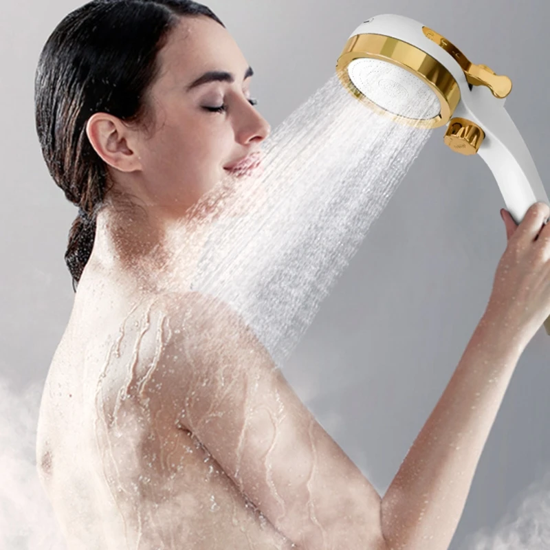 N58C 3 Shower Modes Shower Head Handheld Shower Spray Shower Cleaned Easily Stainless Steel Panel(Silver/Gold/Pink/White)
N58C 3 Shower Modes Shower Head Handheld Shower Spray Shower Cleaned Easily Stainless Steel Panel(Silver/Gold/Pink/White)