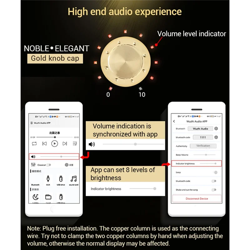 ZK-F1002 Volume Indicator TPA3116D2 2.0 Channel 1 00Wx2 Stereo BT Audio Amplifier Board Module 
ZK-F1002 Volume Indicator TPA3116D2 2.0 Channel 1 00Wx2 Stereo BT Audio Amplifier Board Module