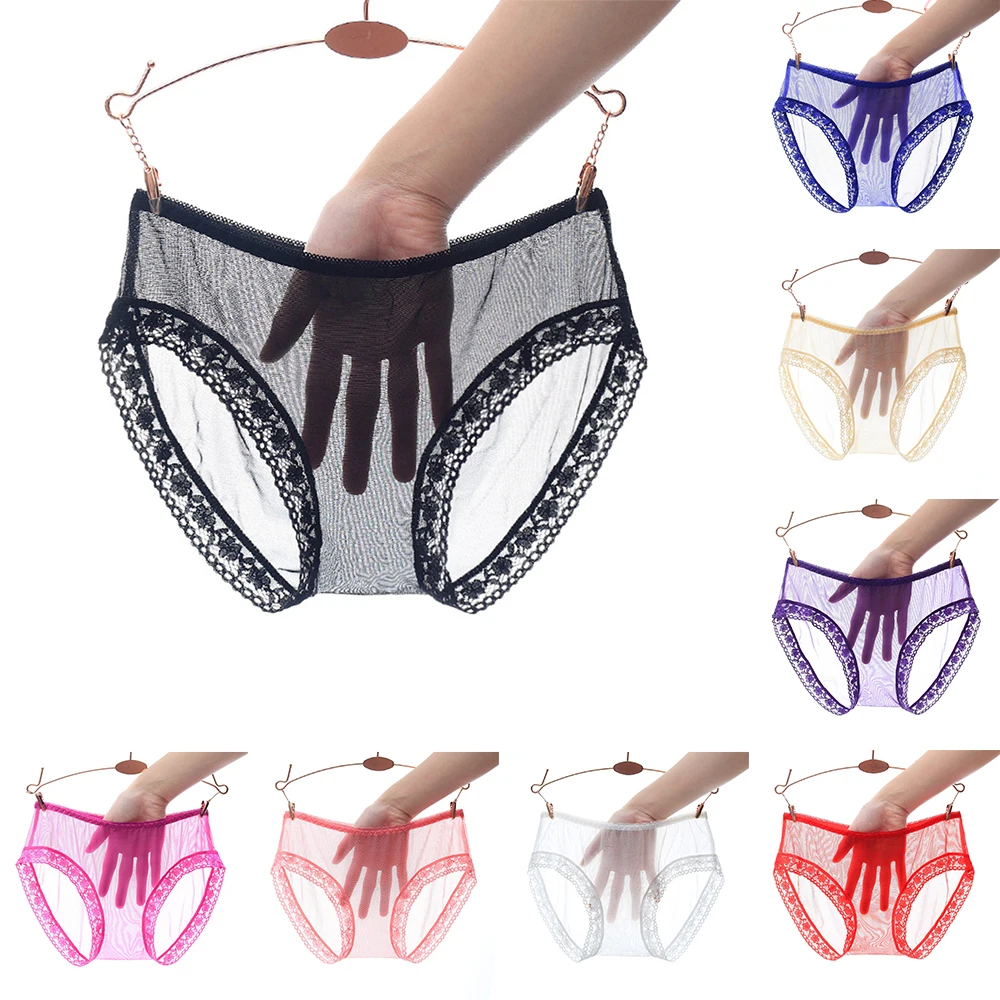 Women's Invisible Panties Large Size Briefs Plus Size Lace Panties Underwear Mesh Transparent Breathable Underpants Трусы
Women's Invisible Panties Large Size Briefs Plus Size Lace Panties Underwear Mesh Transparent Breathable Underpants Трусы