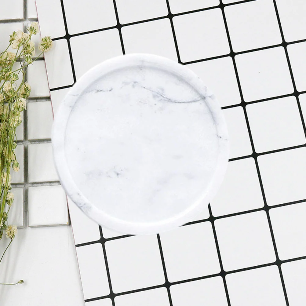 Marble Tray Jewelry Plate Dish Bathroom Trays Trinket Vanityholder Dessert Ring Serving Round Biżuterię Storage Appetizer
Marble Tray Jewelry Plate Dish Bathroom Trays Trinket Vanityholder Dessert Ring Serving Round Biżuterię Storage Appetizer