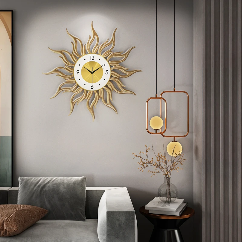 Luxury Metal Design Wall Watch Bedroom Quartz Modern Silent Wall Clock Living Room Big Unusual Stylish Wandklok Home Decoration
Luxury Metal Design Wall Watch Bedroom Quartz Modern Silent Wall Clock Living Room Big Unusual Stylish Wandklok Home Decoration