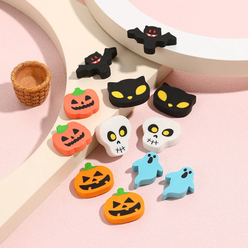 5pcs Creative Mini Cartoon Erasers Durable Soft Pencil Halloween Erasers Kids Students School Funny Stationery Correction Suppli
5pcs Creative Mini Cartoon Erasers Durable Soft Pencil Halloween Erasers Kids Students School Funny Stationery Correction Suppli