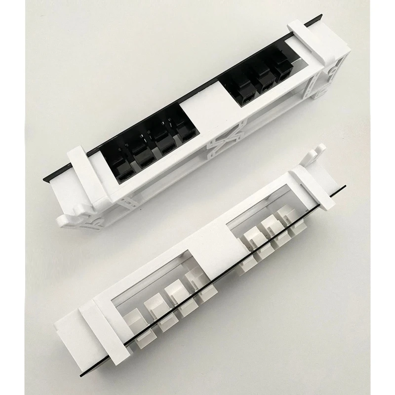 8 Ports Rj45 Cat6 Keystone Coupler Wall Mount Networking Bracket Network Coupler
8 Ports Rj45 Cat6 Keystone Coupler Wall Mount Networking Bracket Network Coupler