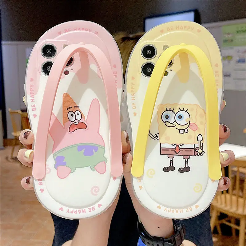 Kawaii Spongebob Squarepants Flip-Flops Apple 13Promax Cartoon Mobile Phone Case 11 Couple Iphone12 Silicone Xr All-Inclusive Xs
Kawaii Spongebob Squarepants Flip-Flops Apple 13Promax Cartoon Mobile Phone Case 11 Couple Iphone12 Silicone Xr All-Inclusive Xs