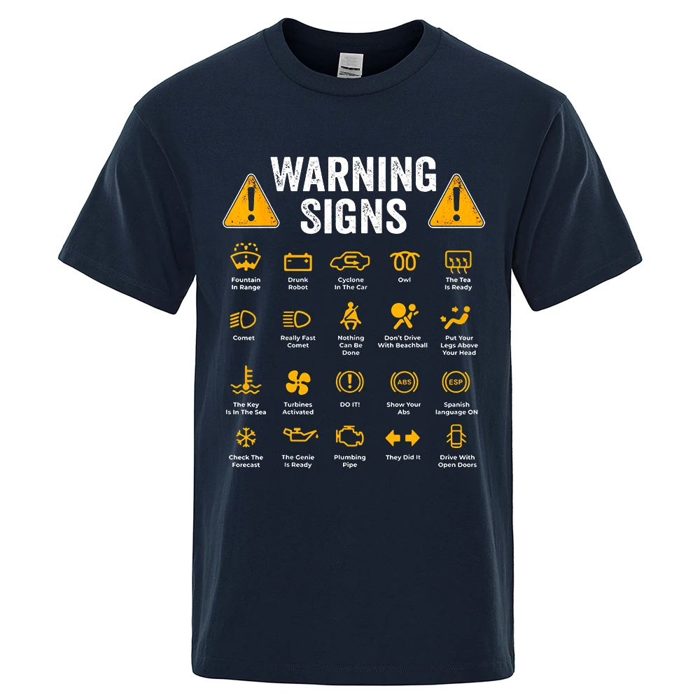 Funny Driving Warning Signs 101 Auto Mechanic Gift Driver T-Shirt Casual T Shirt Mens Tops Solid Color Tees Fashion Oversized
Funny Driving Warning Signs 101 Auto Mechanic Gift Driver T-Shirt Casual T Shirt Mens Tops Solid Color Tees Fashion Oversized
