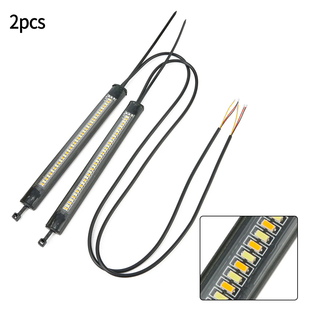Motorcycle Turn Signals 36LED Light Bar Flowing Water Strips Amber Fork Flasher Universal Accessories For Kawasakis Suzukis
Motorcycle Turn Signals 36LED Light Bar Flowing Water Strips Amber Fork Flasher Universal Accessories For Kawasakis Suzukis