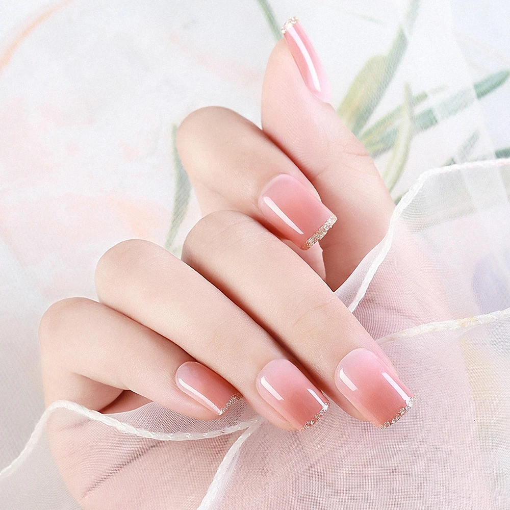 LINGLONGTU women's professional manicure products with glue wearable fake nails full coverage pressing finished nail stickers
LINGLONGTU women's professional manicure products with glue wearable fake nails full coverage pressing finished nail stickers