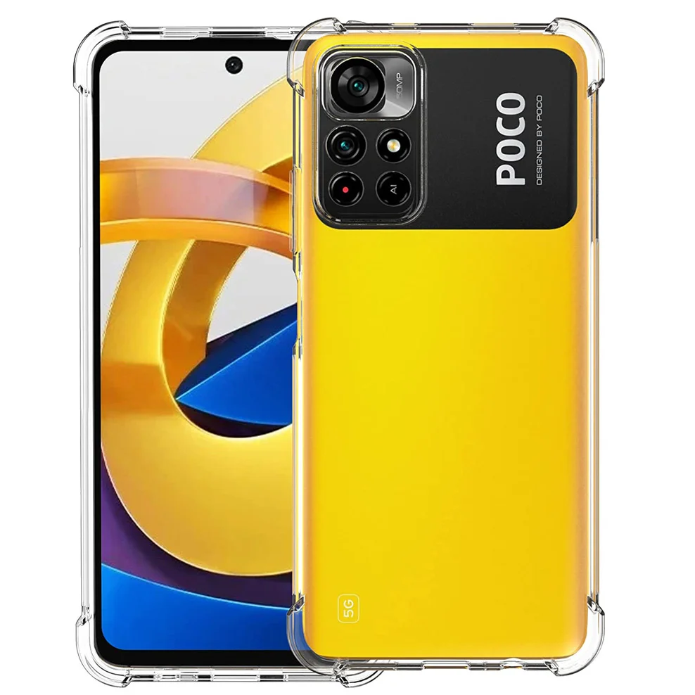 Case for Poco M4 Pro 5G, Poco X4 Pro 5G Phone Cases Poco X3 NFC Xiaomi Poco F3 M3 Shockproof Silicone Cover Poco M 4 Pro 5G Case
Case for Poco M4 Pro 5G, Poco X4 Pro 5G Phone Cases Poco X3 NFC Xiaomi Poco F3 M3 Shockproof Silicone Cover Poco M 4 Pro 5G Case