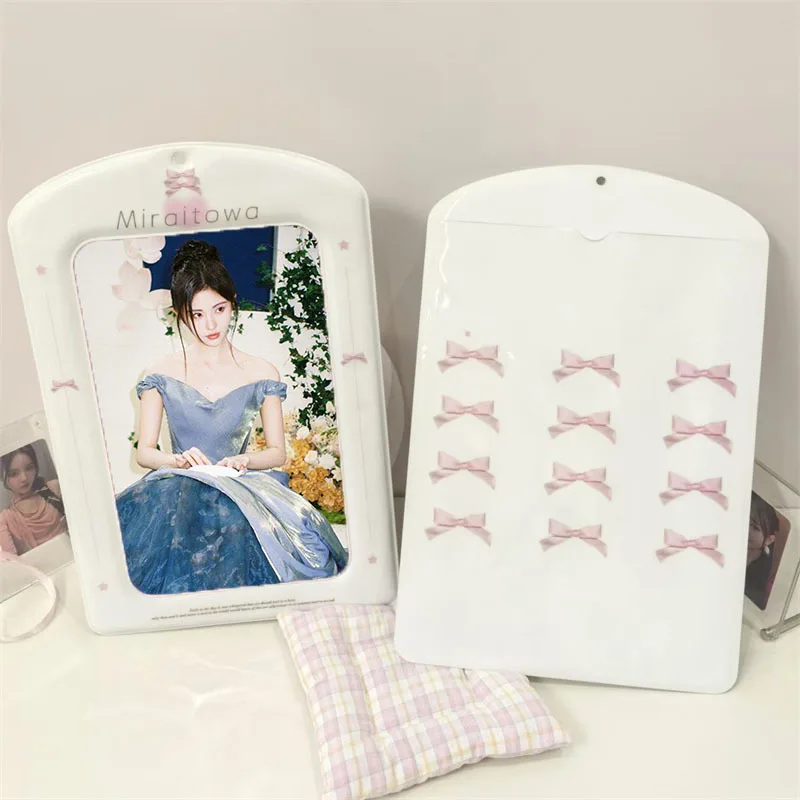 Kpop Bow Album LOMO Держатель для карт Чехол Aidou Органайзер Фотодисплей Рамка Подвеска