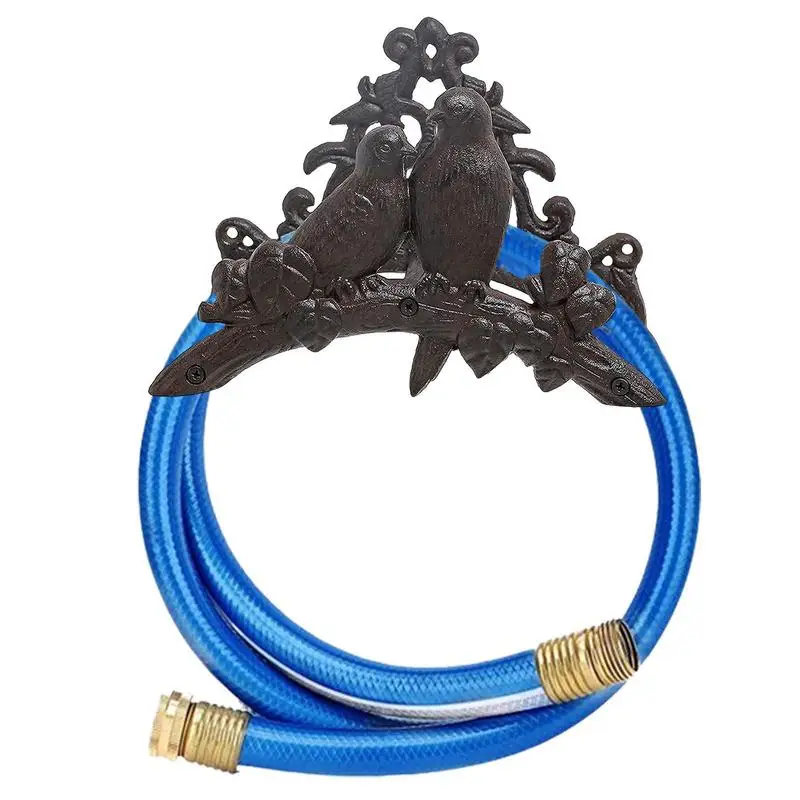 Garden Hose Holders For Outside Iron Garden Hose Hanger Bird Shape Wall Mounted Hose Rack For Outside Yard Water Hoses Hanger
Garden Hose Holders For Outside Iron Garden Hose Hanger Bird Shape Wall Mounted Hose Rack For Outside Yard Water Hoses Hanger